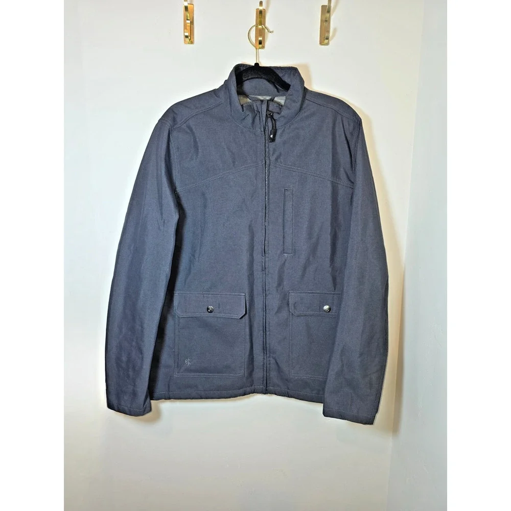 Cody James Core Men's Medium Grey Jacket Almore Softshell Bonded Lined Outdoor